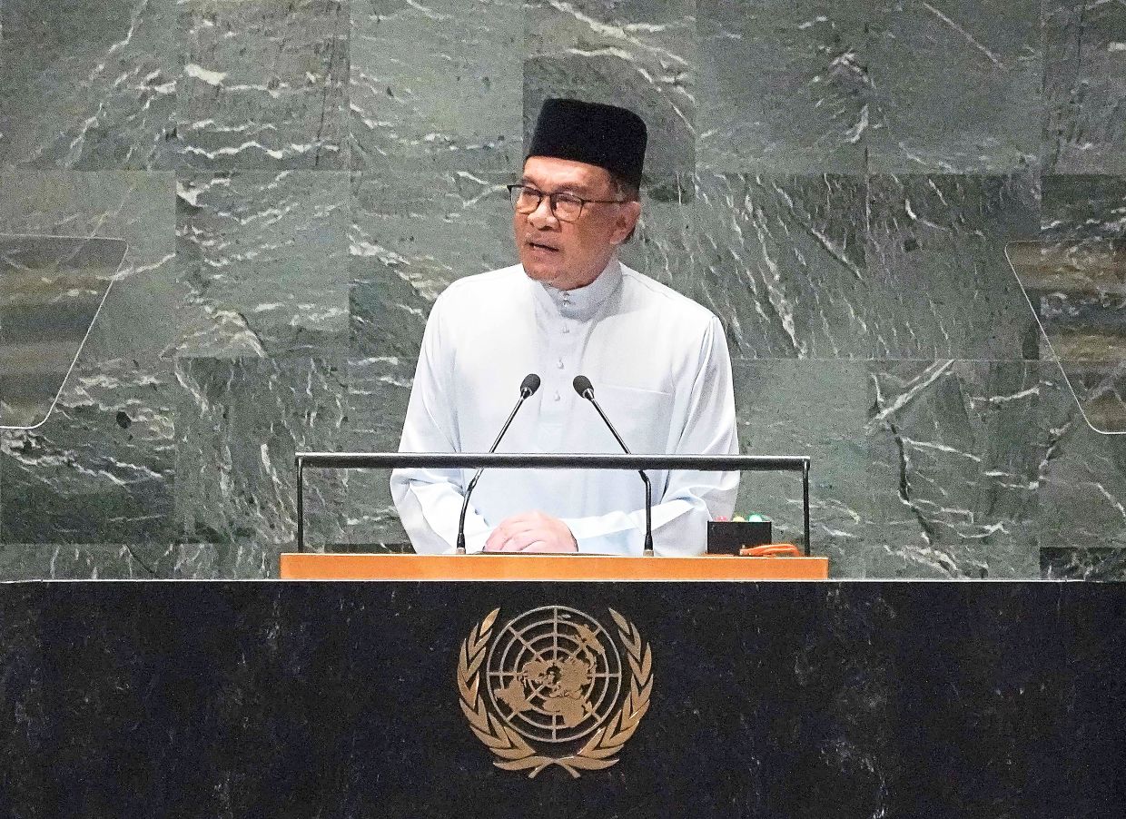 Anwar highlights key issues at maiden UN address