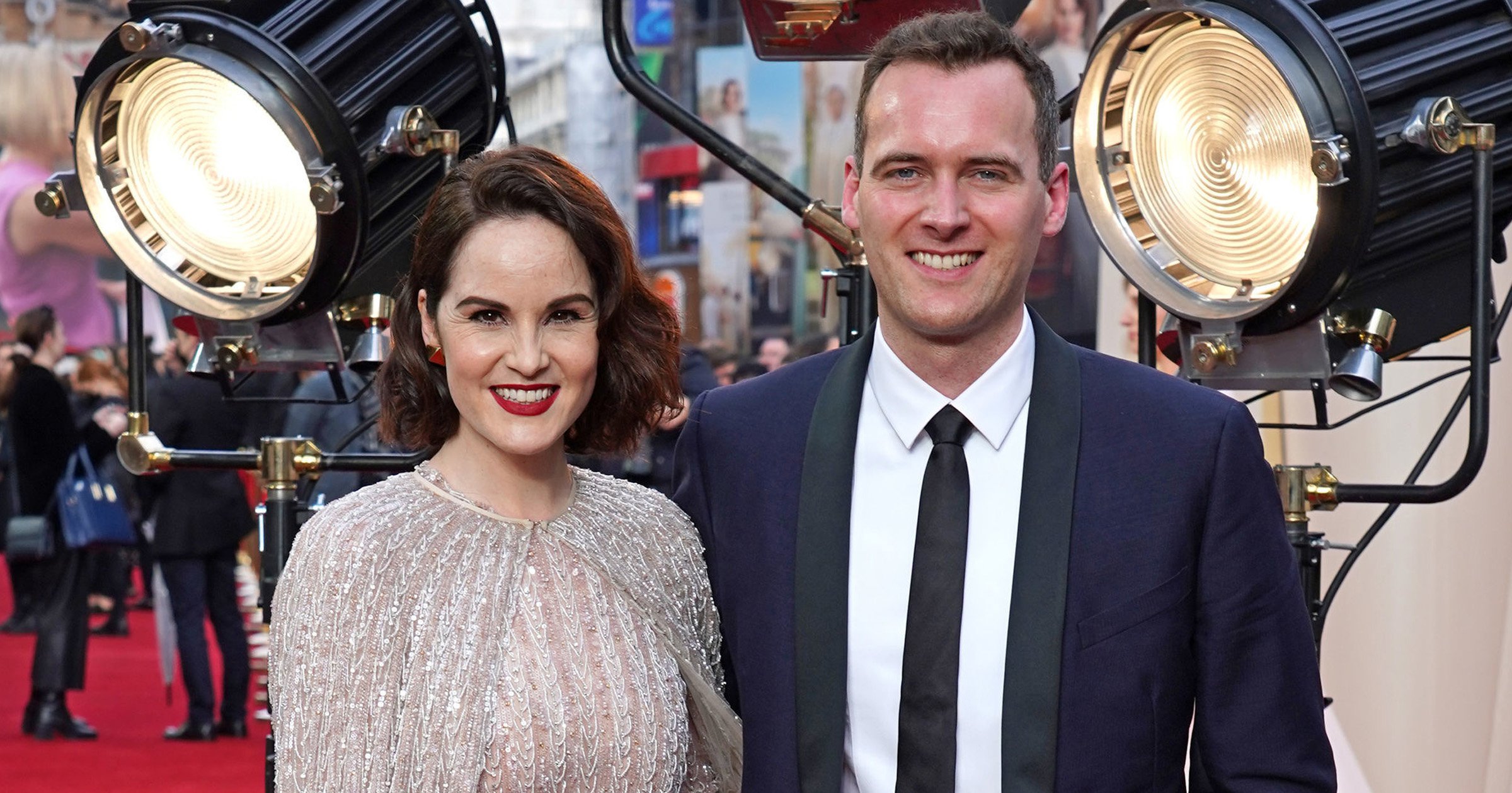 Michelle Dockery marries Phoebe Waller-Bridge’s brother Jasper in lavish ceremony surrounded by Downton Abbey co-stars