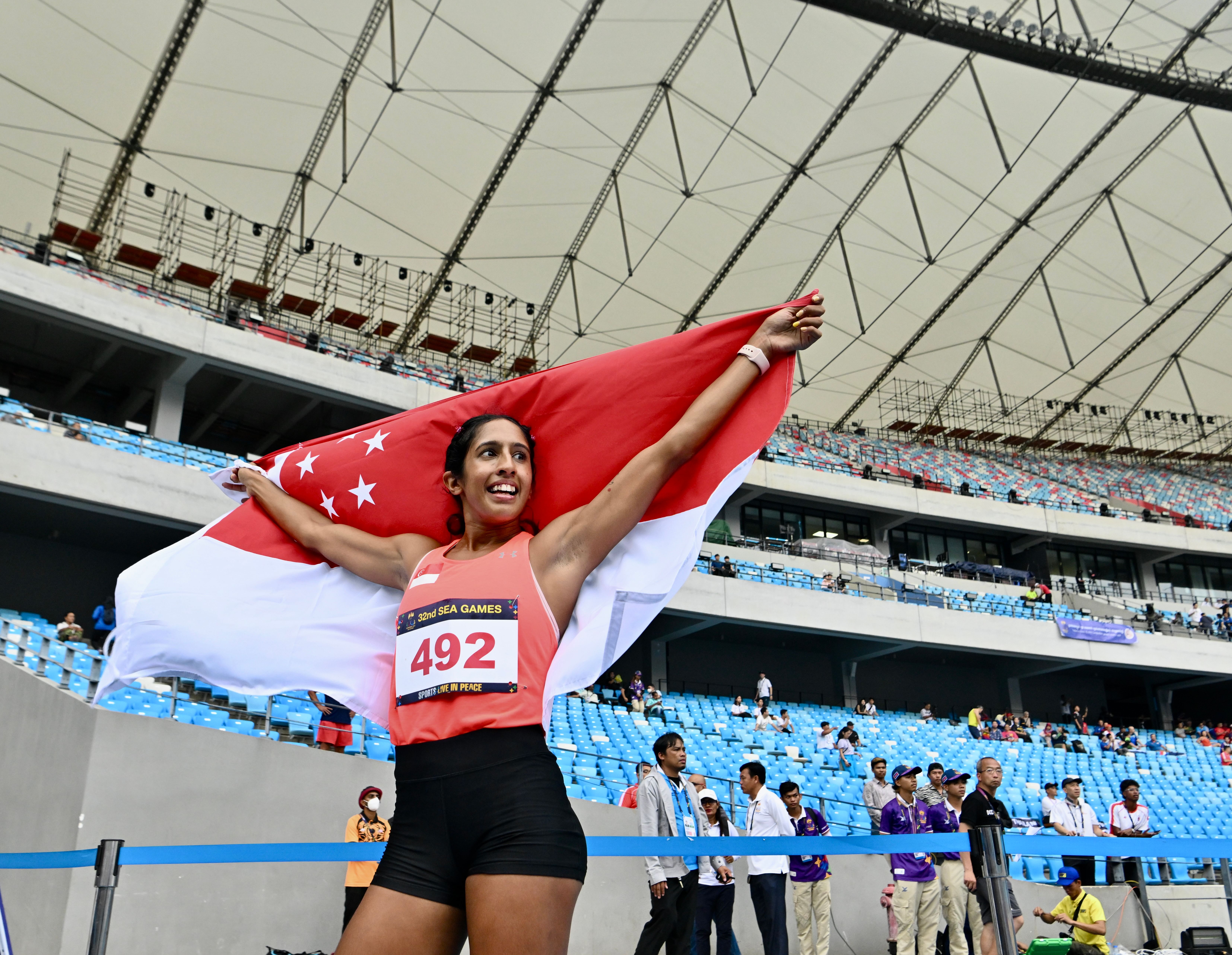 Singapore’s athletics fraternity buzzing as Shanti Pereira targets Asian Games glory