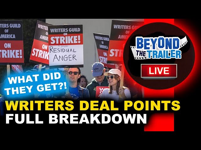 WGA Deal Details - 2023 Writers Strike OVER, But What Did They Get? EXPLAINED & BREAKDOWN