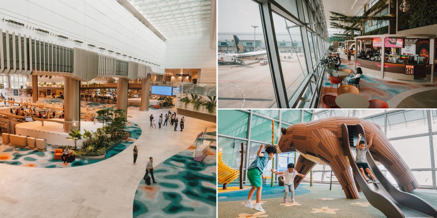 Changi Airport t2 to reopen fully by end-oct with new food kiosks & bear playground