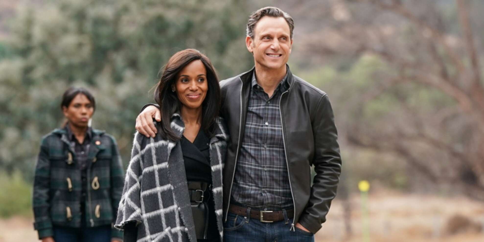 Kerry Washington and Tony Goldwyn reunite and recreate their big