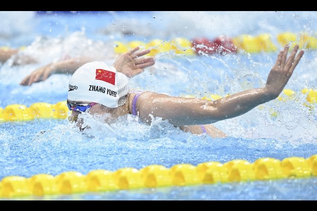 Olympic champ swimmer Zhang Yufei wins 6th gold at Hangzhou Asiad