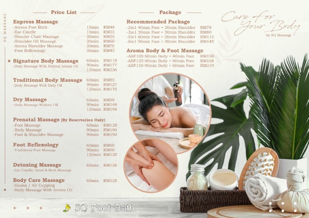 JB Massage Price Guide (2023)—Bangkok Spa, Thai Odyssey & More