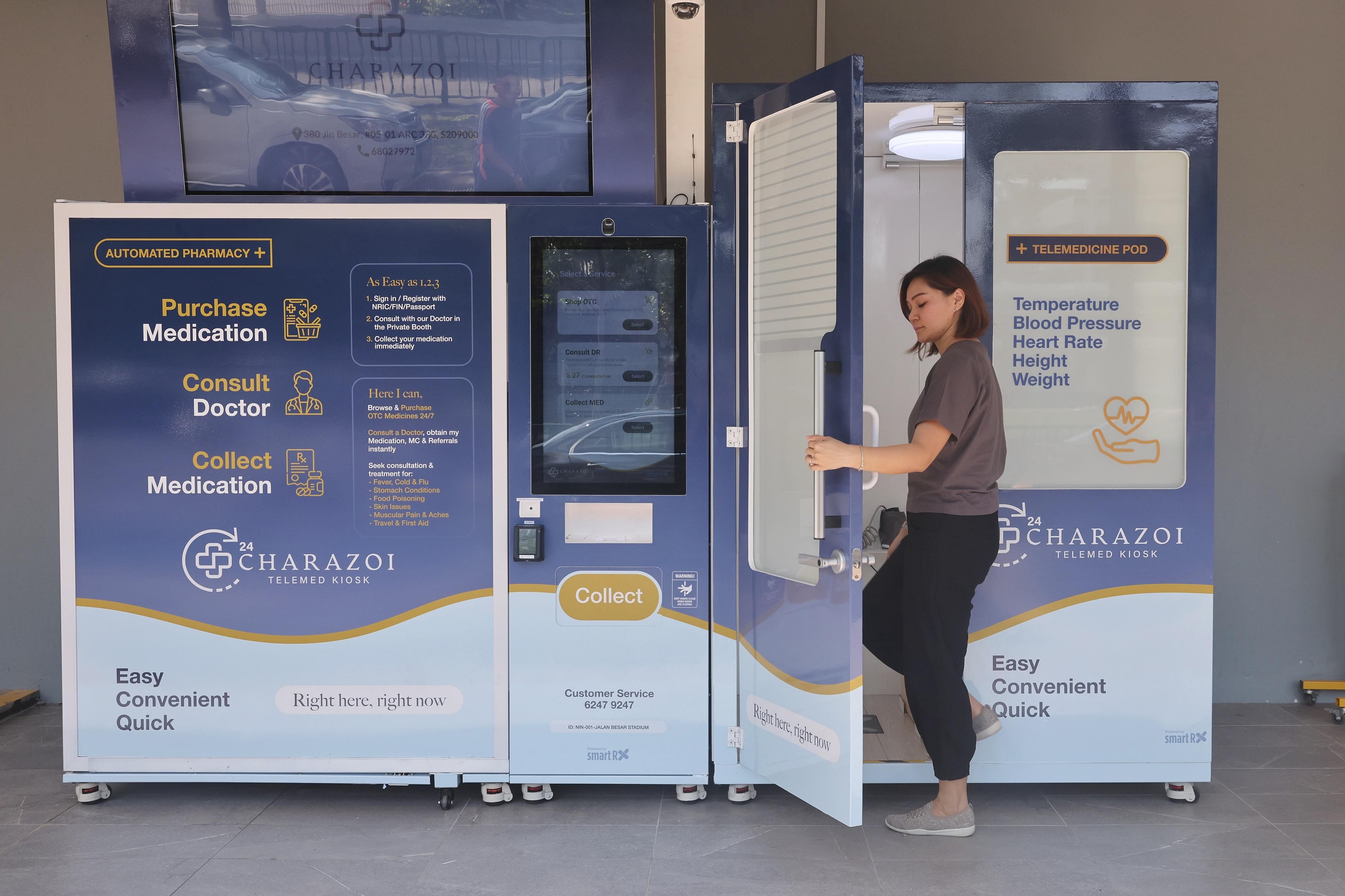Tired of long waits to see your GP? Avoid queueing, consult a doctor and get your medicine at Jalan Besar telemedicine kiosk