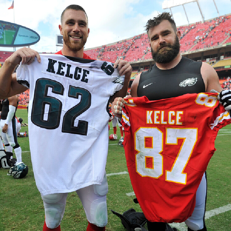 Jason Kelce Reveals the Picture Perfect Gift Travis Kelce Got for His ...