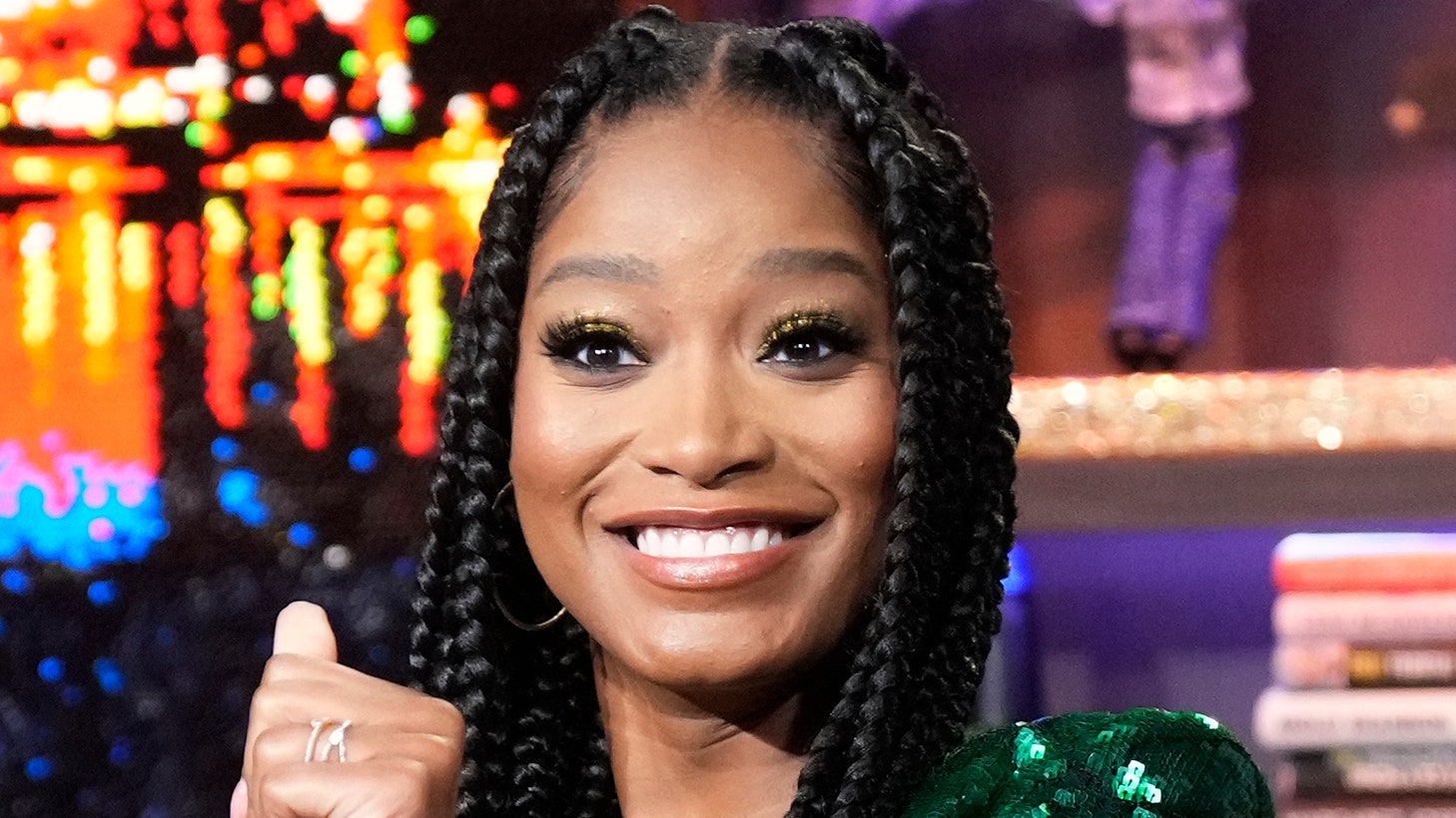 Keke Palmer Revealed Her Natural Curls Again in the Cutest Afro Ever