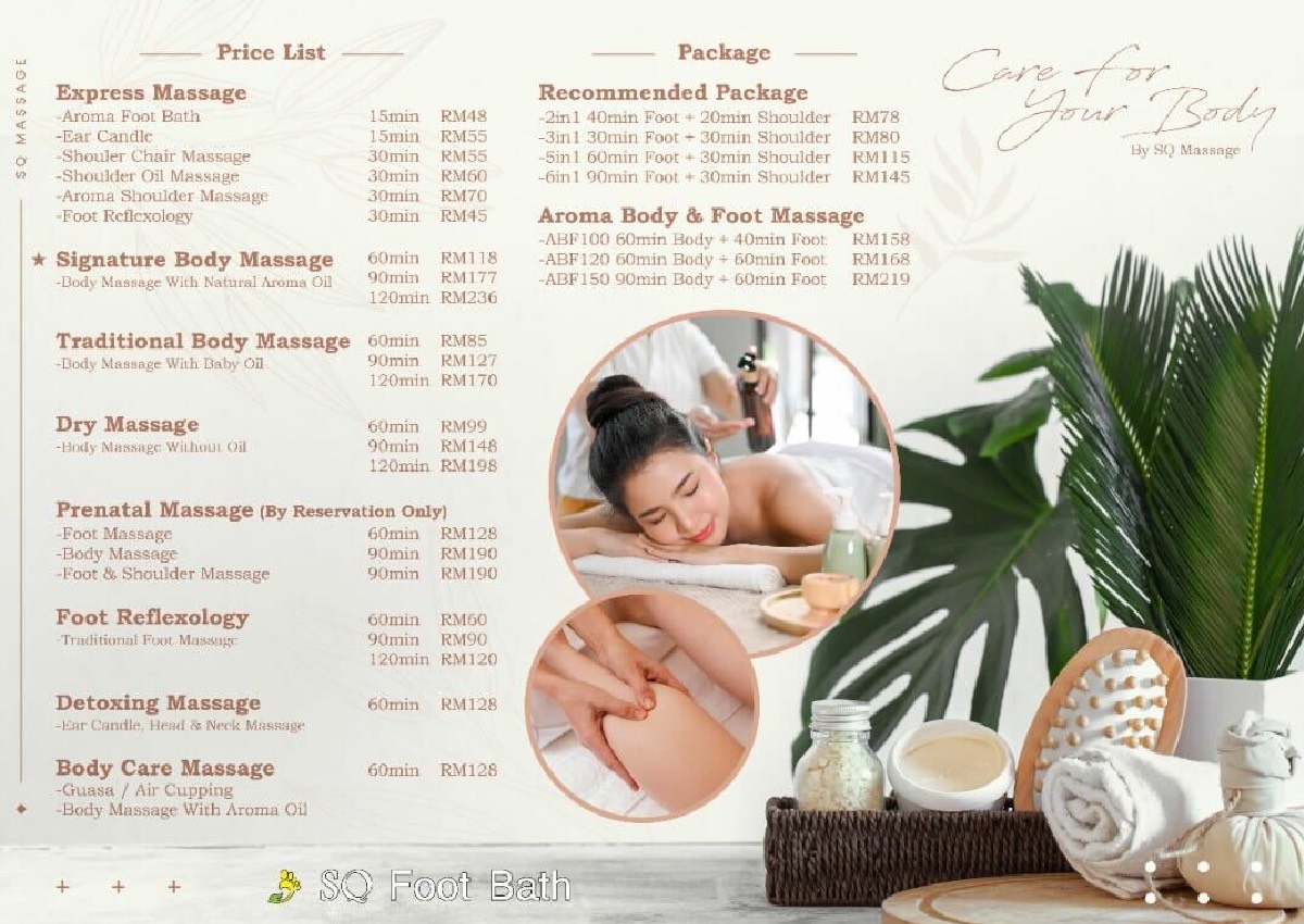 JB massage price guide (2023): Bangkok Spa, Thai Odyssey & more