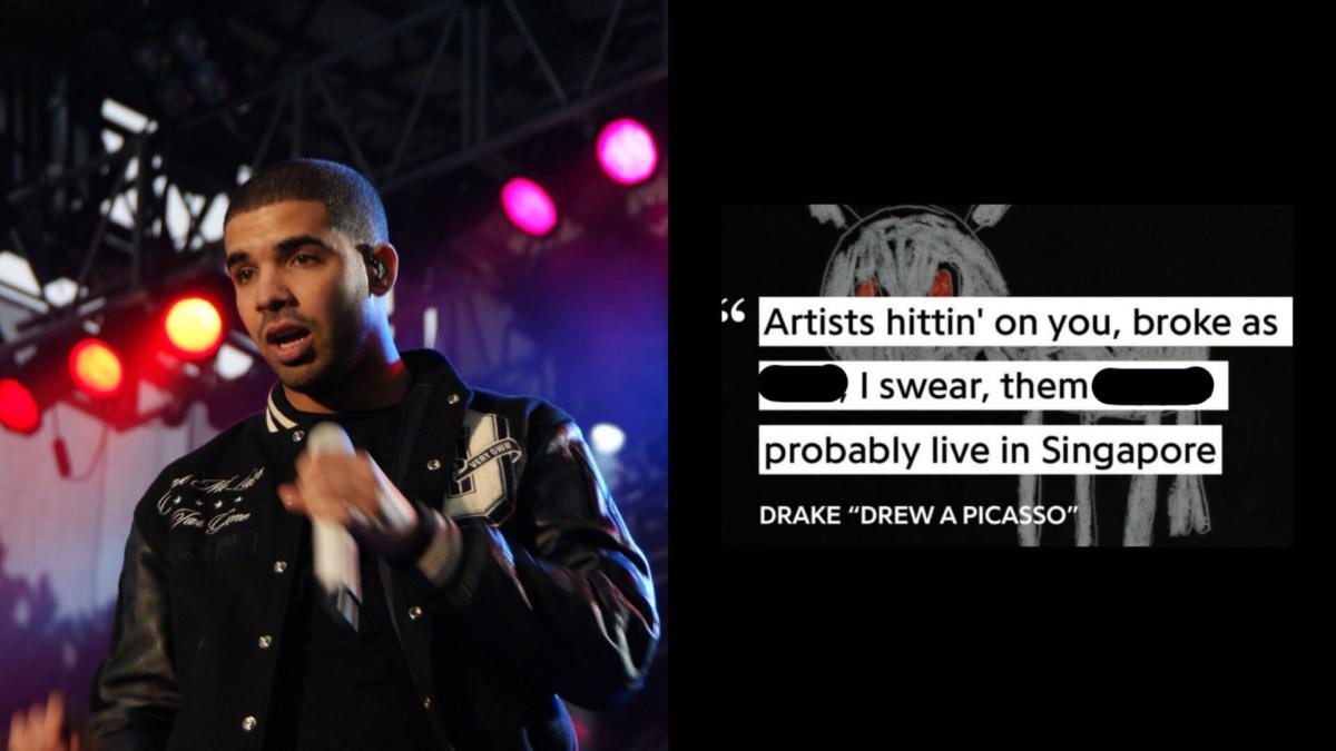 Drake’s new track sparks controversy with mention of Singapore in diss lyric