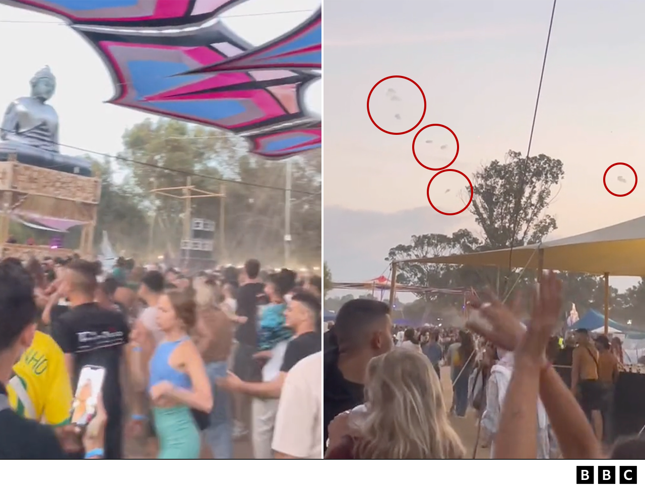 Supernova festival: How massacre unfolded from verified video and social media