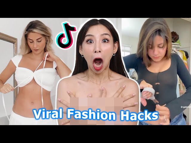 Testing TikTok Fashion Hacks: Shocking! 😳