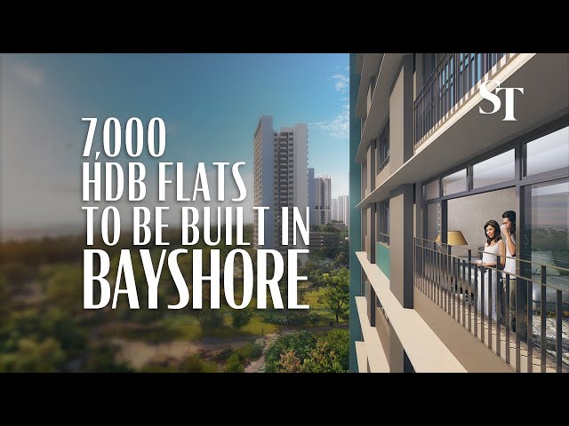 7,000 HDB flats in upcoming Bayshore housing estate as HDB unveils masterplan