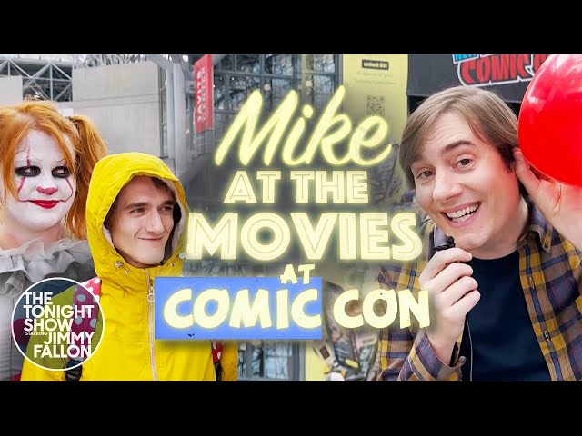 Tonight Show Writer Mike Hanford Interviews New York Comic Con Fans | The Tonight Show