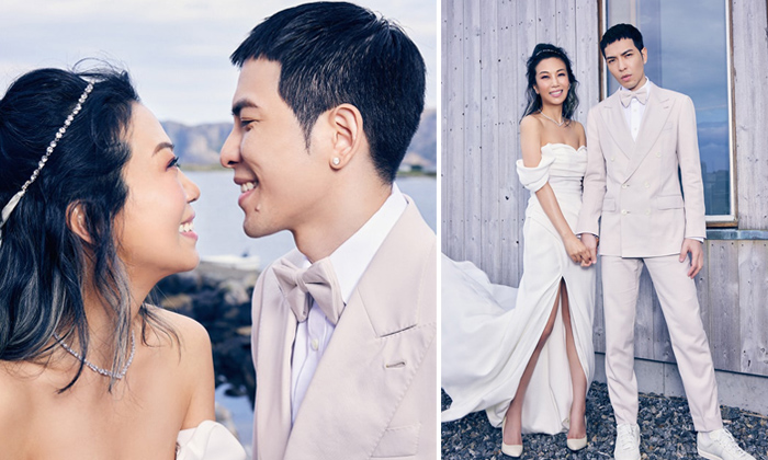 Jam Hsiao, 36, marries his manager Summer Lin, 50, after 16 years of working together