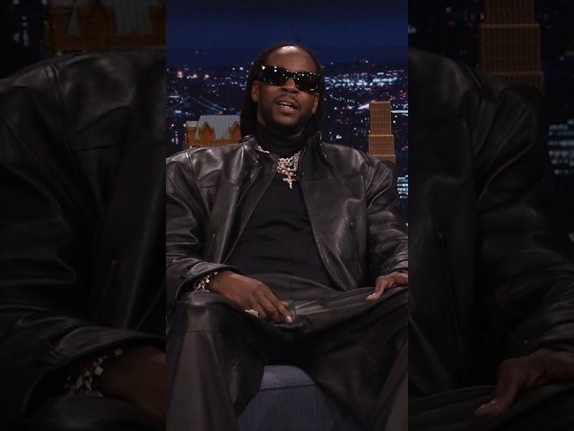 #2Chainz got a lawn mower and a strip club for his birthday. #LilWayne #JimmyFallon #FallonTonight