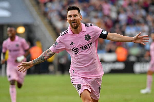 El meteórico ascenso de la camiseta rosada de Lionel Messi