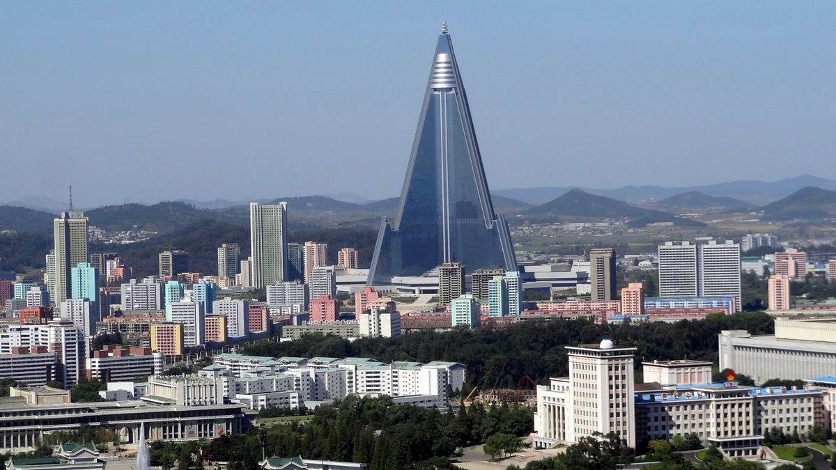 Abandoned £1.6billion 'Hotel of Doom' in North Korea has never had a guest