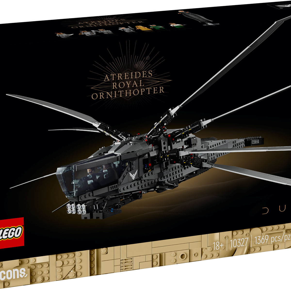 Lego reveals Dune set, and a Baron Harkonnen minifig that has to be seen to be believed