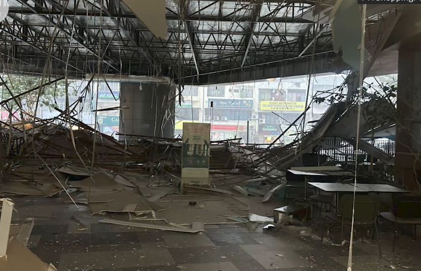 Structural assessment of ceiling collapse areas underway, says Megah Rise Mall developer