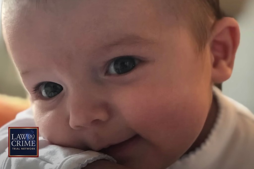 Heartbreaking moment mother runs to 4-month-old son who died after being found covered in vomit at day care