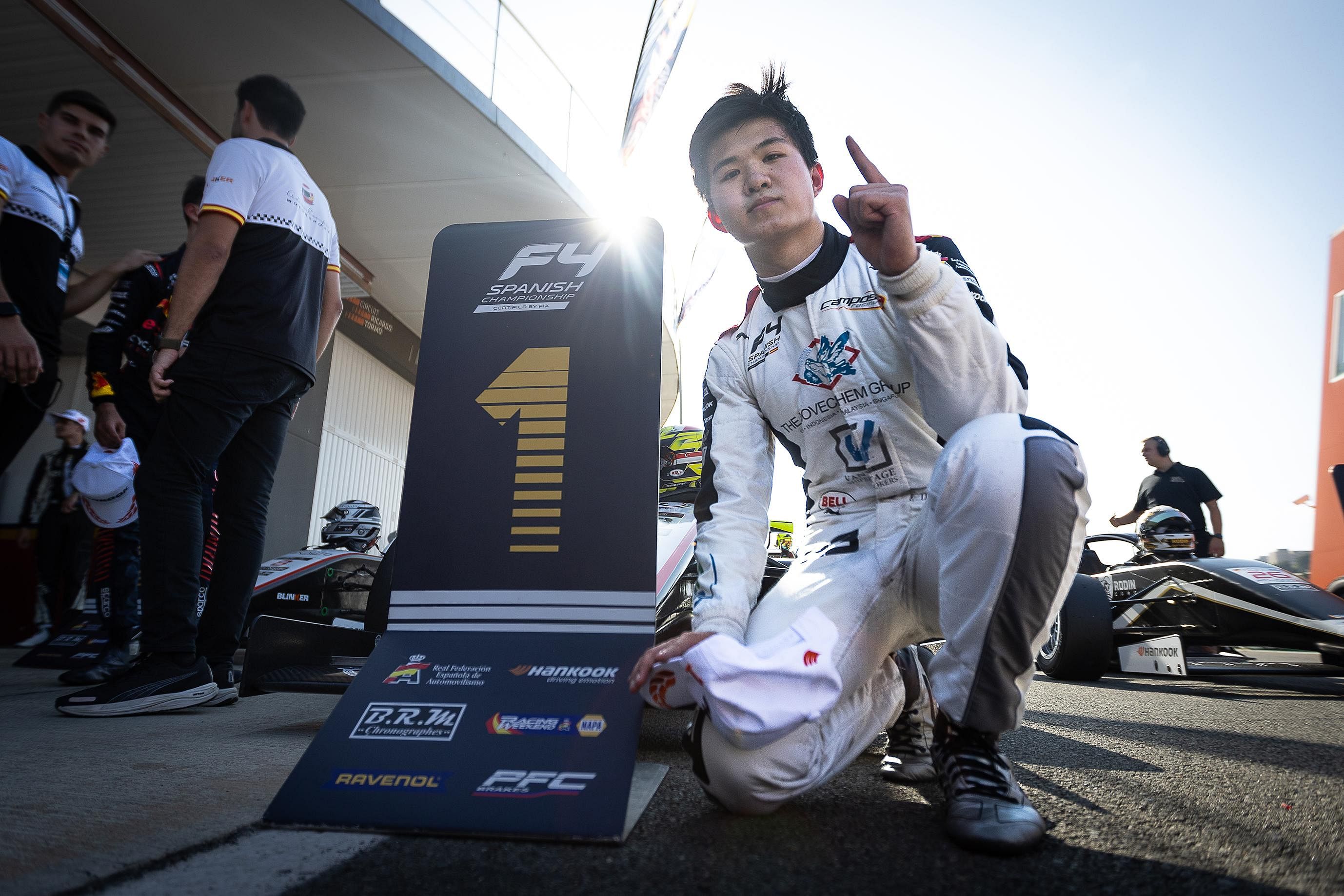 Singaporean teen Christian Ho takes next step in pursuit of F1 dream