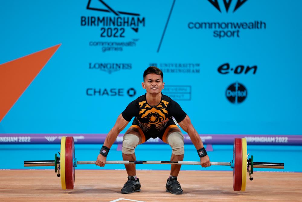 MWF: Overall weight lifted by Mohamad Aniq, a concern
