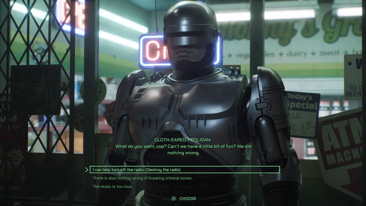 RoboCop: Rogue City is at its best when it’s violent or mundane