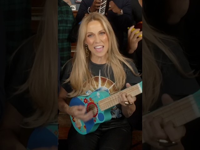 #SherylCrow, #TheRoots and #JimmyFallon perform “All I Wanna Do” with Classroom Instruments!