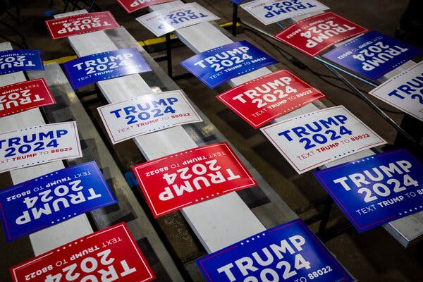 Trump Leads in 5 Critical States as Voters Blast Biden, Times/Siena Poll Finds