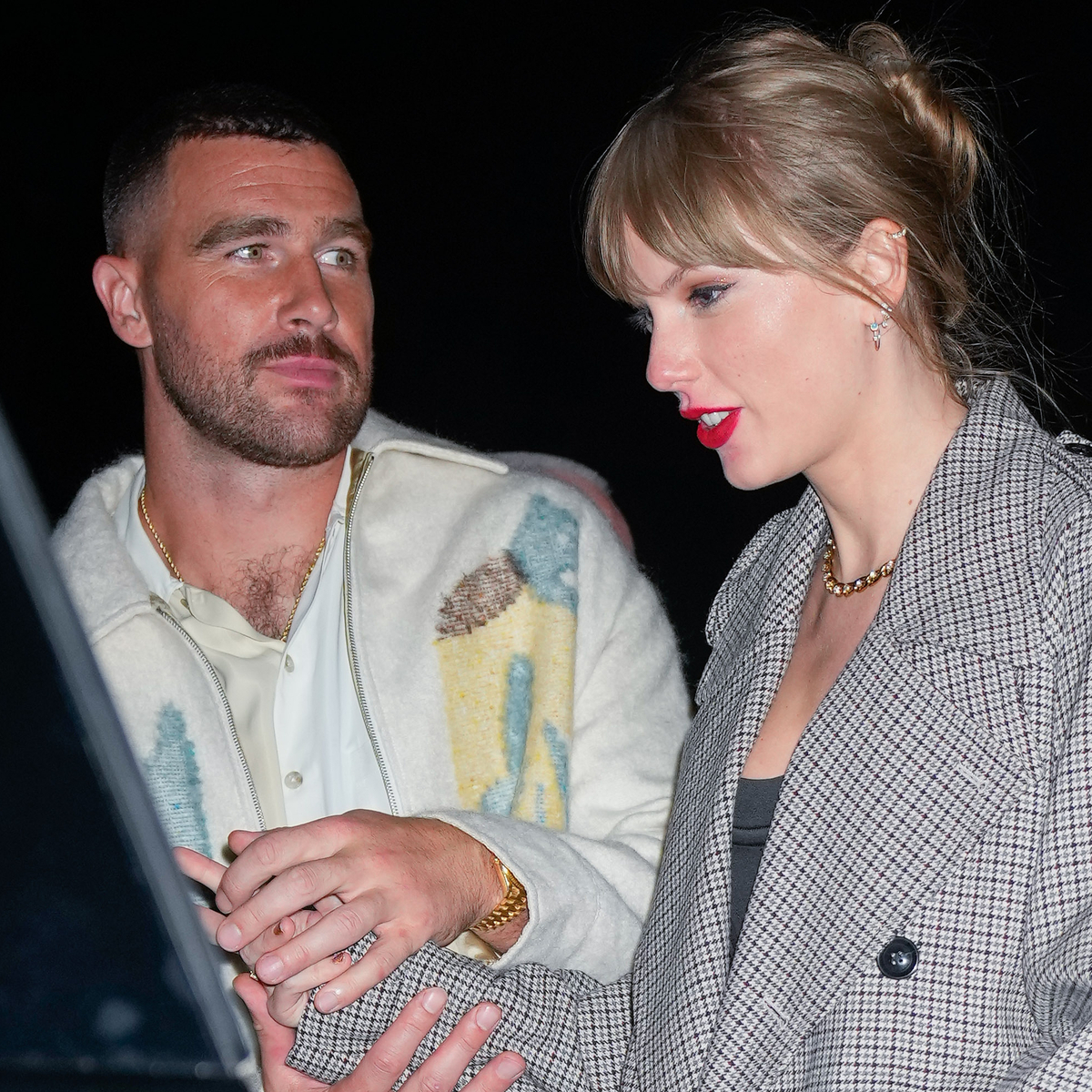 Travis Kelce Is Taylor Swift's Biggest Fan at Argentina Eras Tour Concert