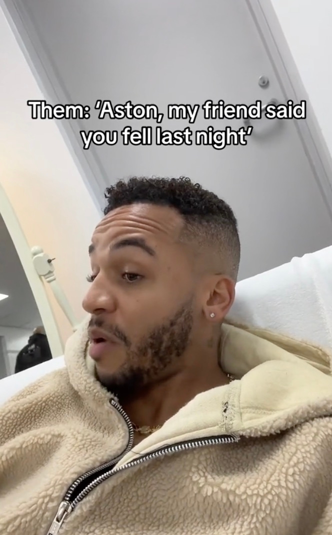 JLS' Aston Merrygold posts hilarious response after backflip went extremely wrong mid-performance