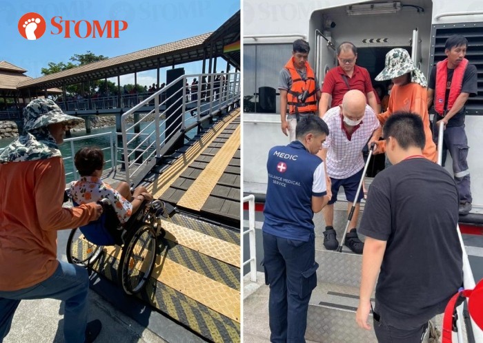Stomper thanks ferry staff for making pilgrimage to Kusu a 'wonderful experience' despite sun and rain