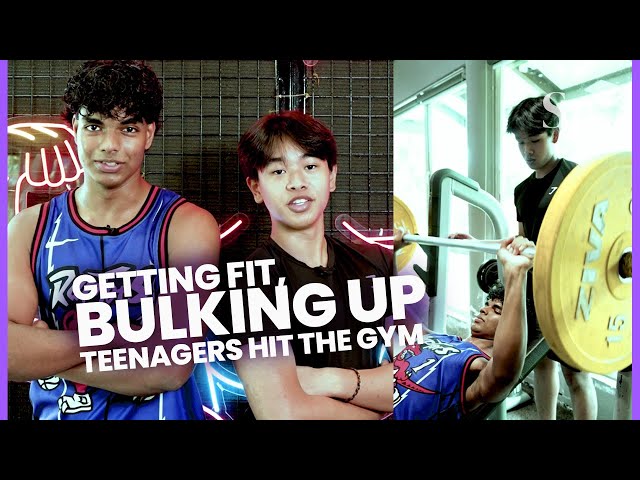 Getting fit, bulking up: Teenagers hit the gym