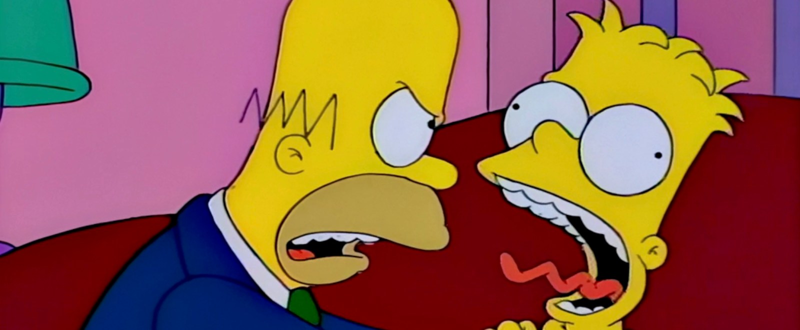 A Legendary ‘Simpsons’ Director Shared His Drawing From The First Time Homer Choked Bart