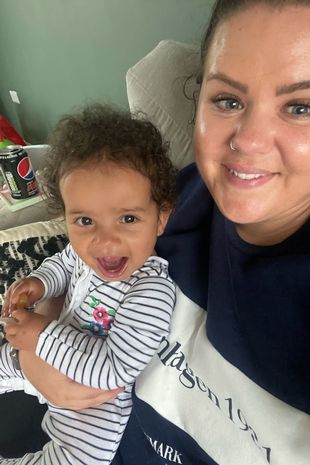 Woman welcomes first baby after spending inheritance money from dad on sperm donor