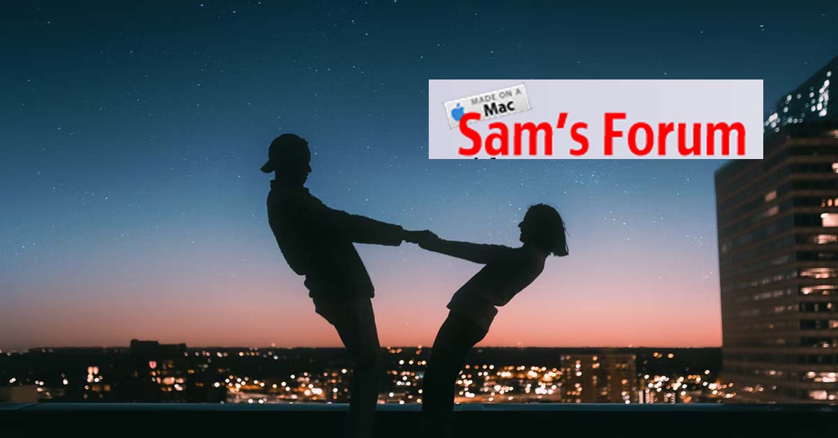 MAN SAID HE MET HIS GF ON A FORUM, NETIZENS ASK IF ITS SAMMYBOY