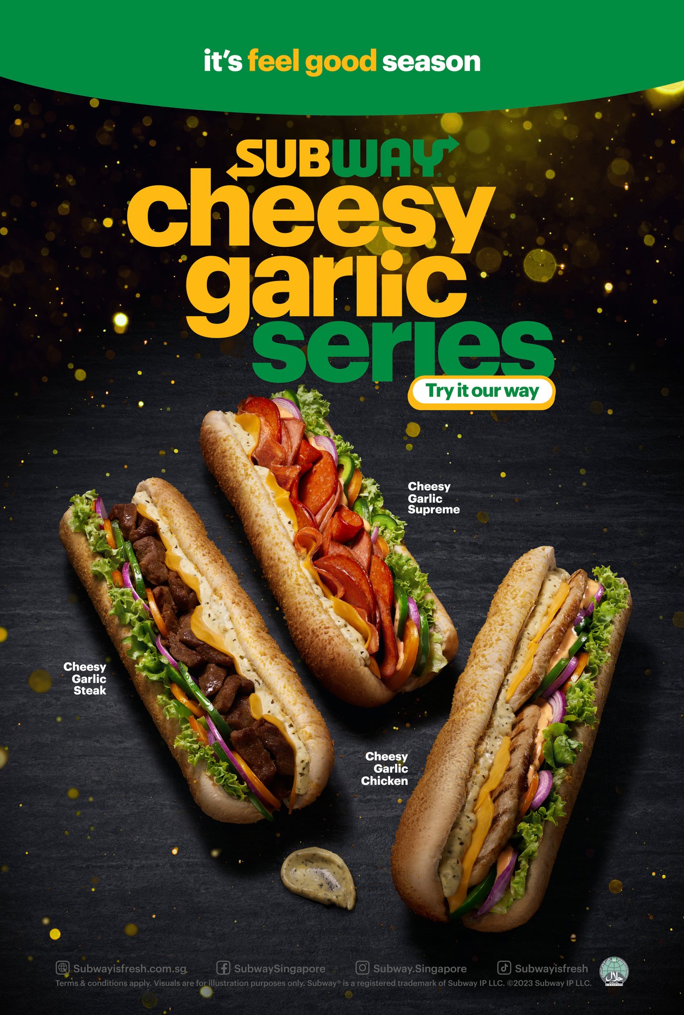 Love Garlic? Subway Now Has a New Cheesy Garlic Series