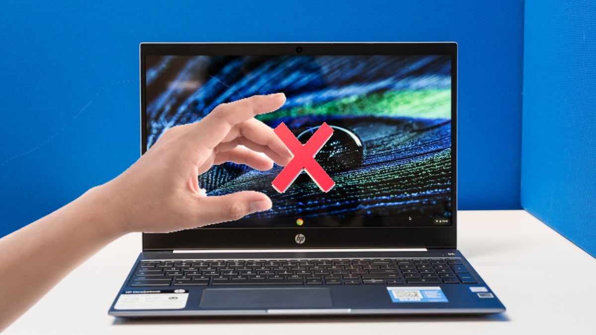 How to turn off touch screen on Chromebook