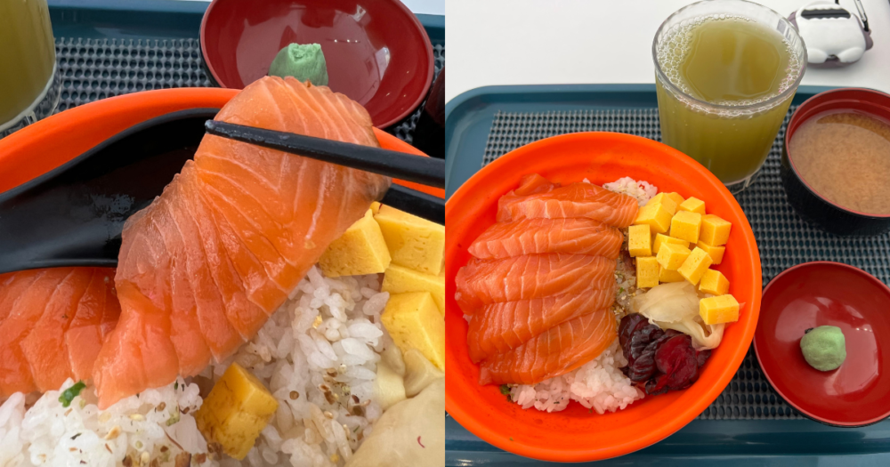 New in town: Chirashi Ape — Serving Truffle Rice topped with thick cuts of Salmon & Unagi