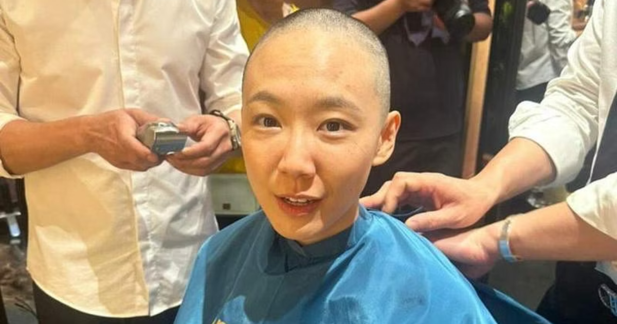 Actress Julie Tan Doesn’t Hesitate & Shaves Head For a Local Movie