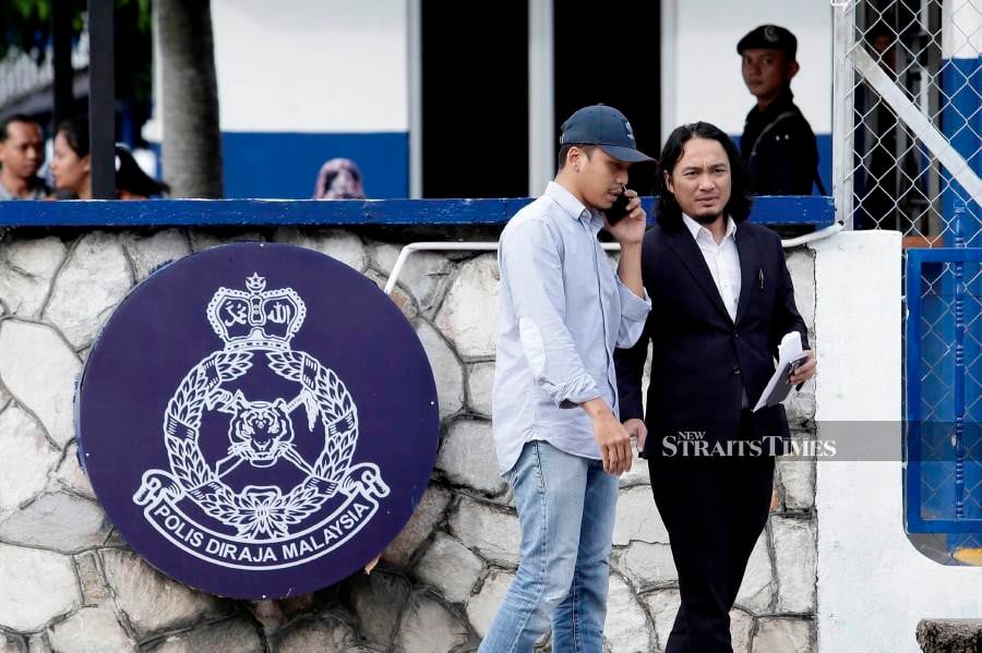Wahab lodges police report