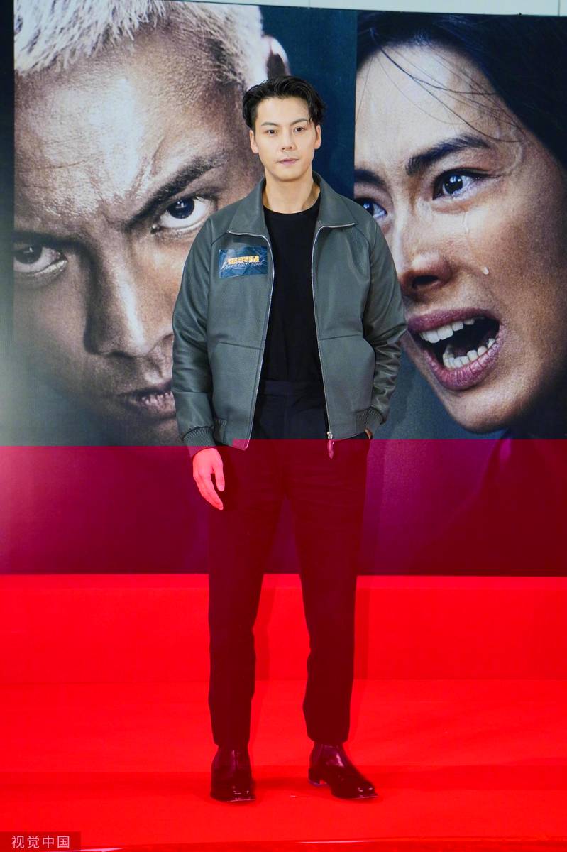 《爆裂点》香港首映 主演张家辉陈伟霆梁洛施亮相