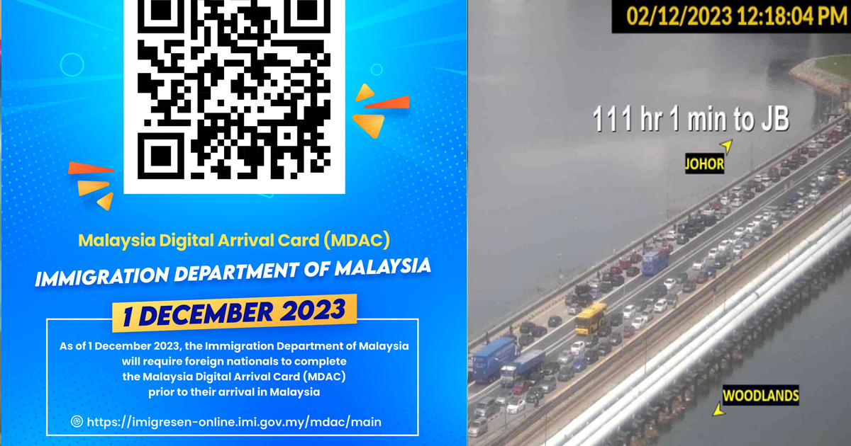 From Dec 1, all foreigners traveling to Malaysia will have to fill up the Malaysia digital arrival card