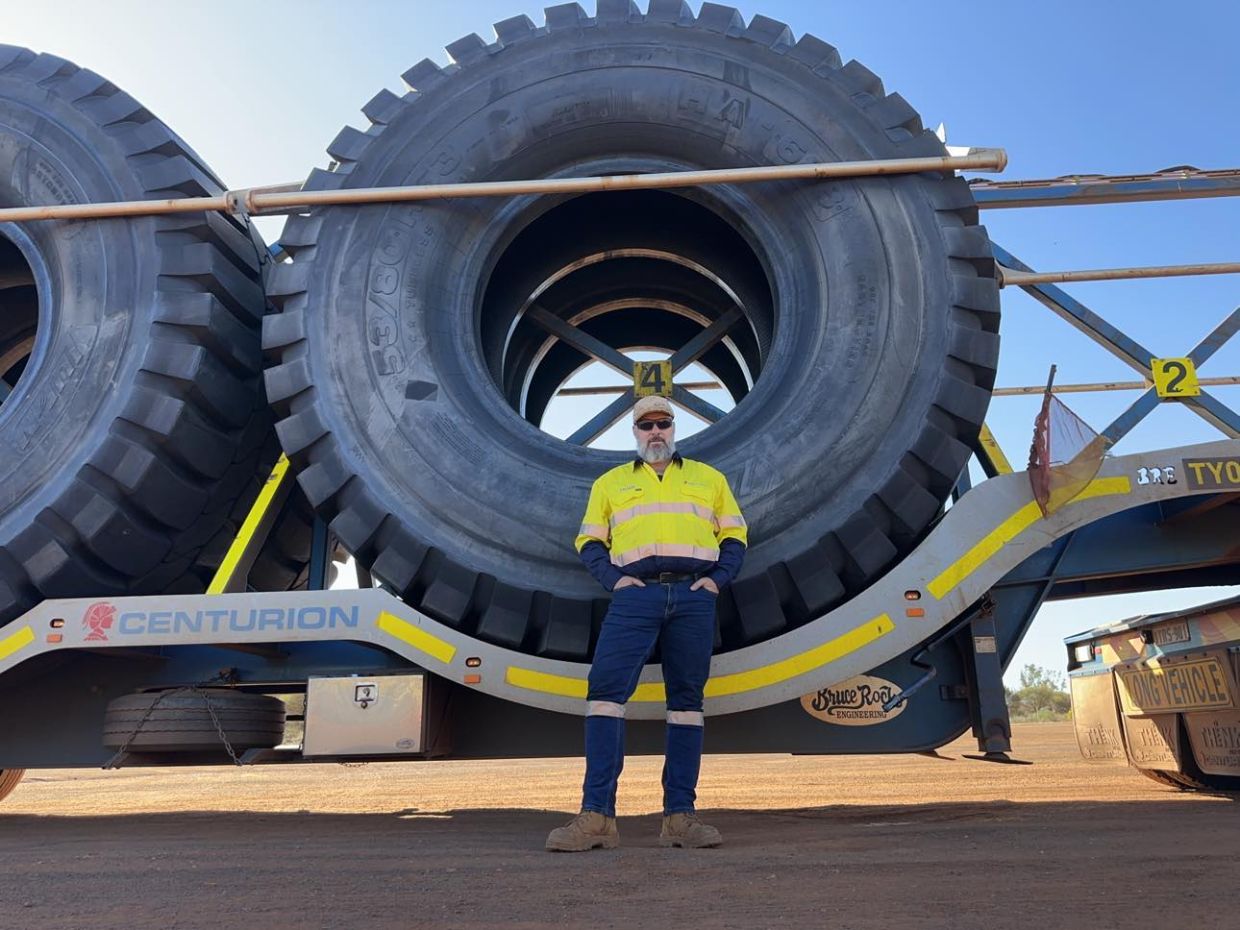 What it's like driving one of Australia's 50m megatrucks