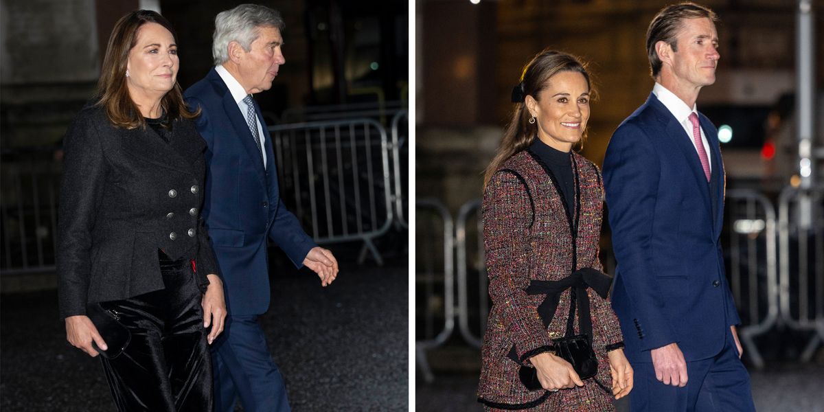 The Middleton Women Make a Fabulous Festive Appearance to Support Princess Kate