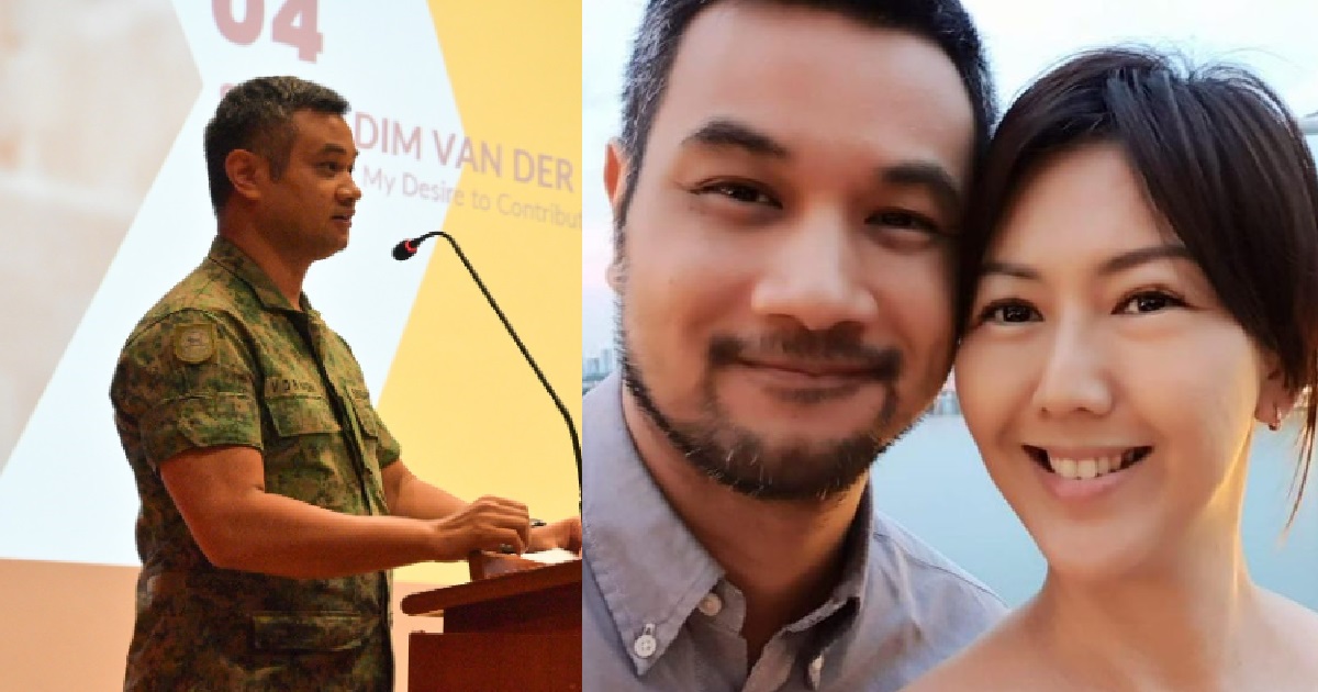 Stefanie Sun’s husband volunteers to join saf, says it gives him a “purpose”