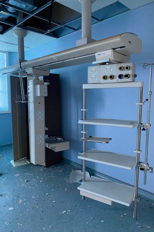 Inside creepy abandoned military hospital that comes complete with discarded MRI machine