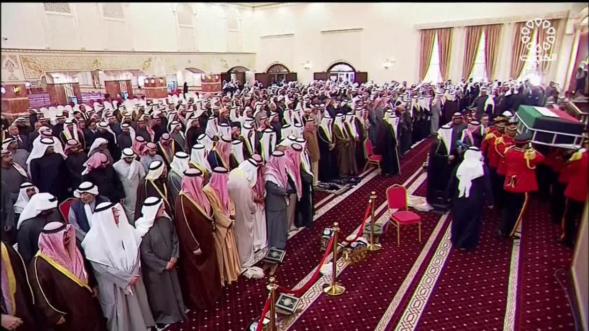 Kuwait's emir sheikh nawaf laid to rest in low-key ceremony