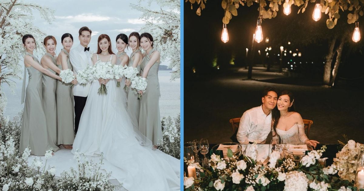 Actors Kenneth Ma & Roxanne Tong Got Married in Thailand Last Week