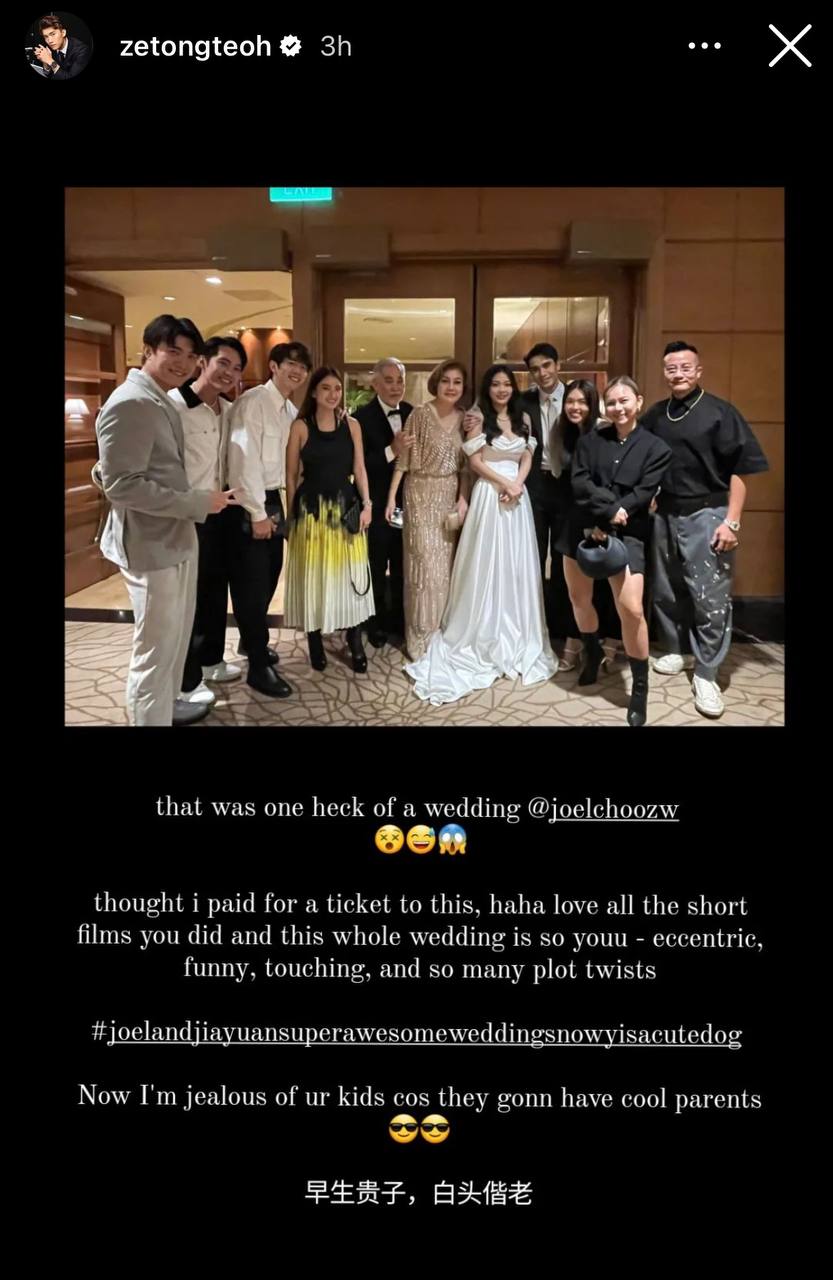Joel Choo Serenades His Bride With A Song He Wrote Just For Her At Their Fullerton Hotel Wedding